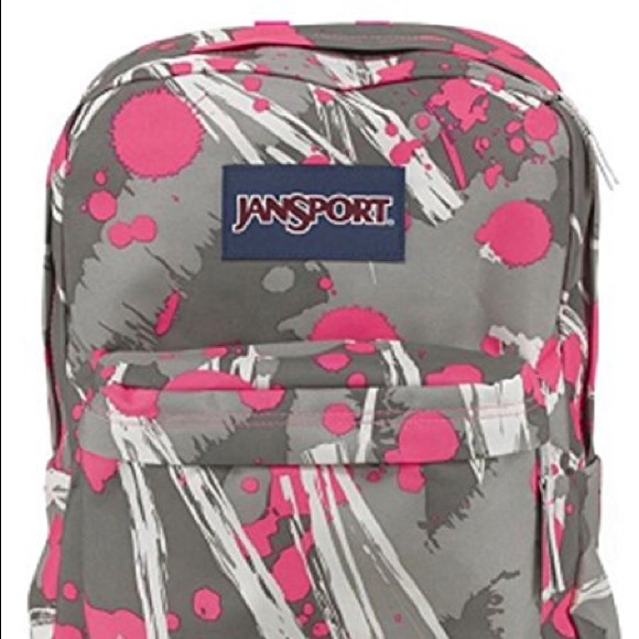 jansport paint splatter backpack